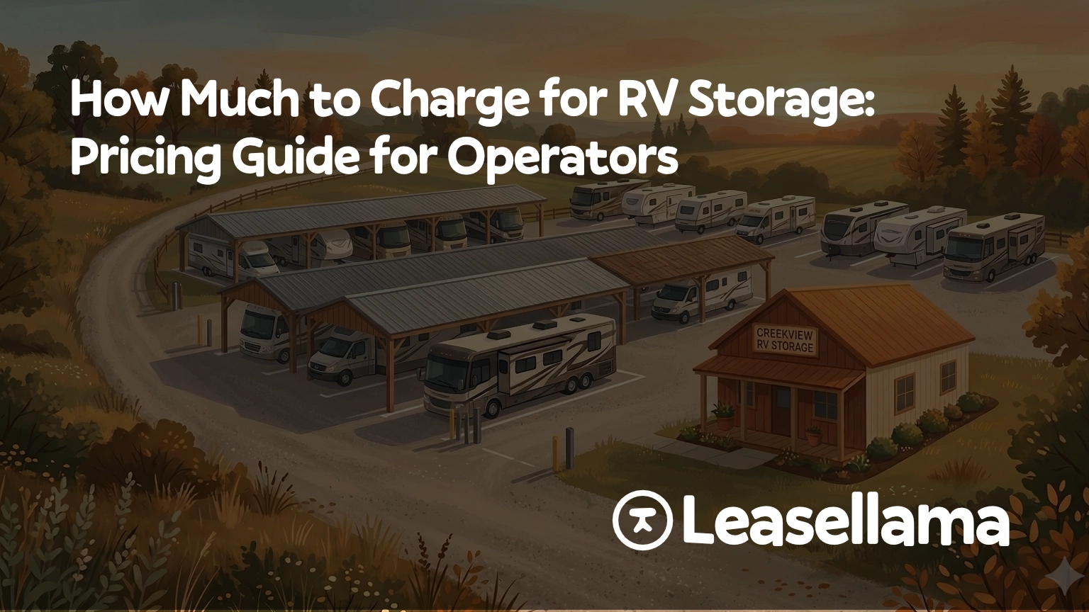 How Much to Charge for RV Storage: Pricing Guide for Operators